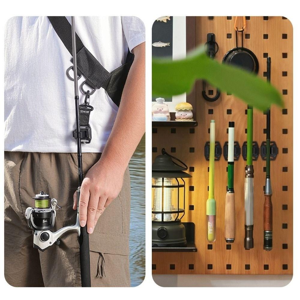 Multifunctional Outdoor Adjustment Strap Buckle Adjustable Webbing System Fishing Equipment