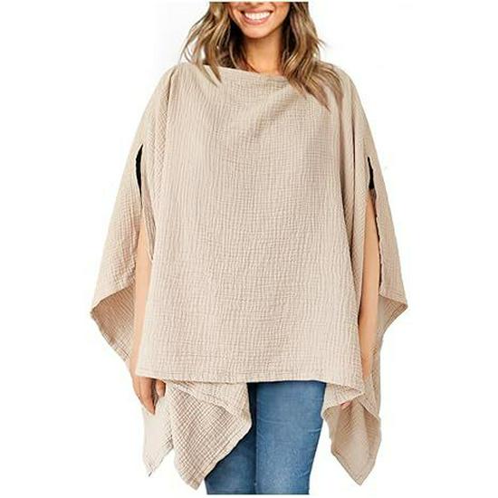 

360° Privacy 100% Cotton Nursing Cover & Multi-Purpose Car Seat Canopy Scarf