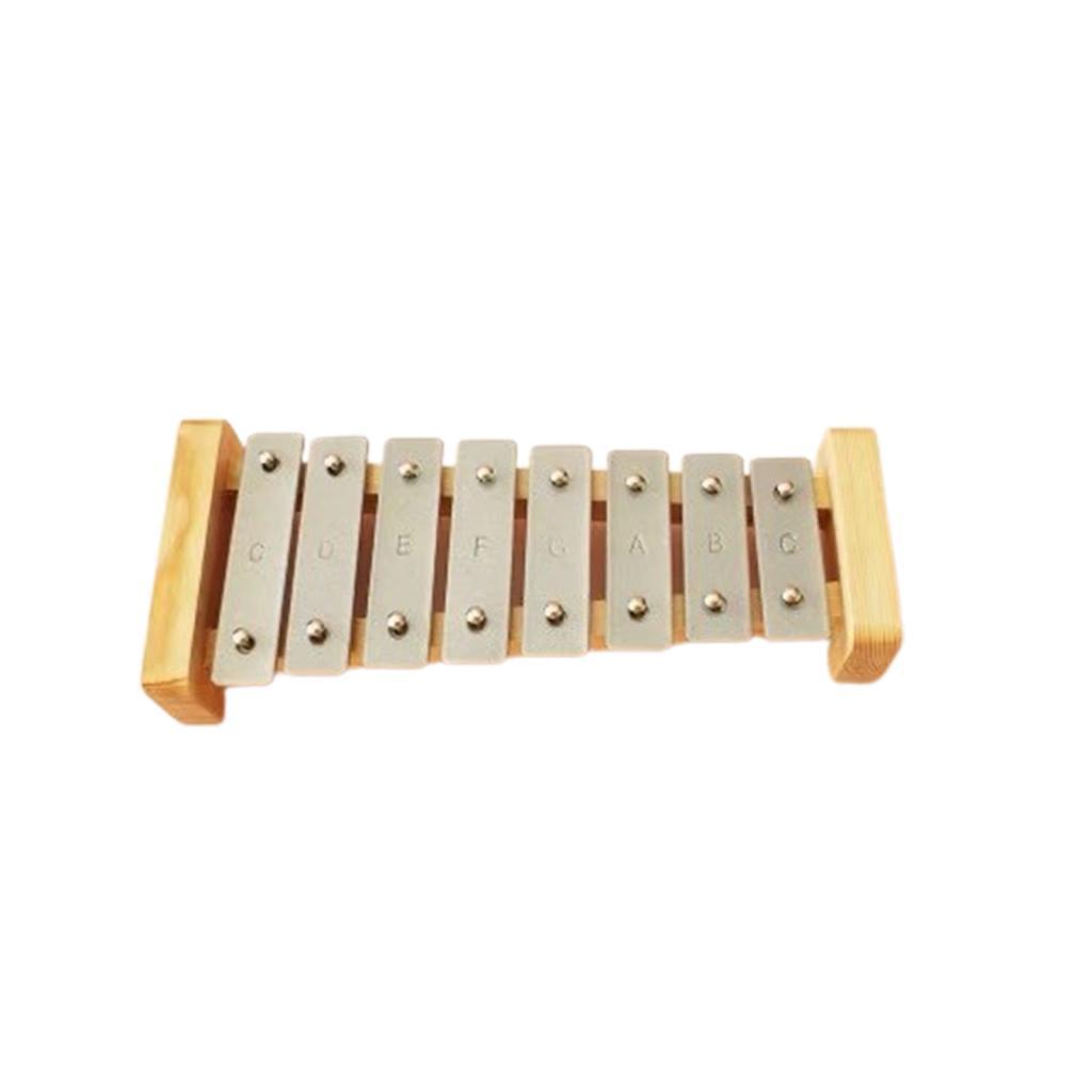 Kids Xylophone Toy with 2 Mallets Baby Percussion Instrument for Toddlers 1 2 3 Years Old Improving Hand Eye Coordination