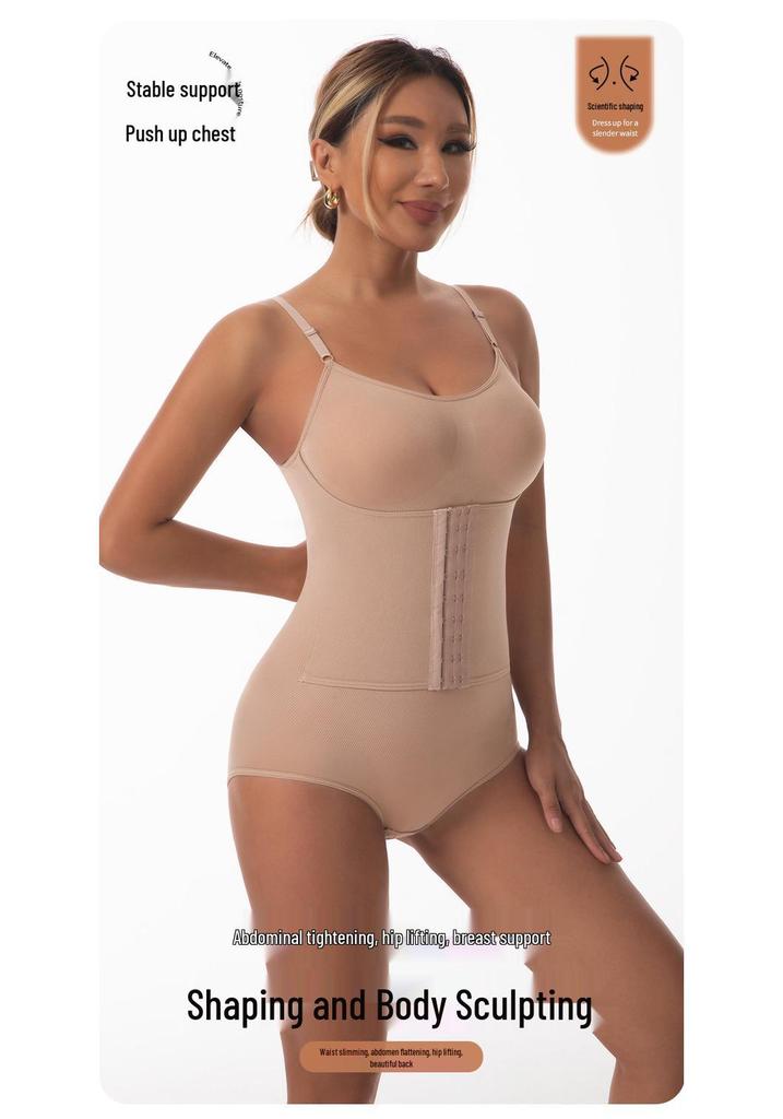 European Cross-Border Body Sculpting Seamless Tummy Control Bodysuit