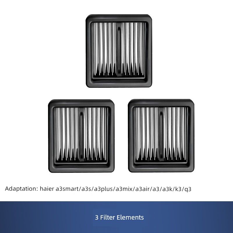 Suitable for Haier Floor Washing Machine Accessories A3 Air/Smart/S/K/Mix Roller Brush Filter Element Consumables Cleaning Fluid