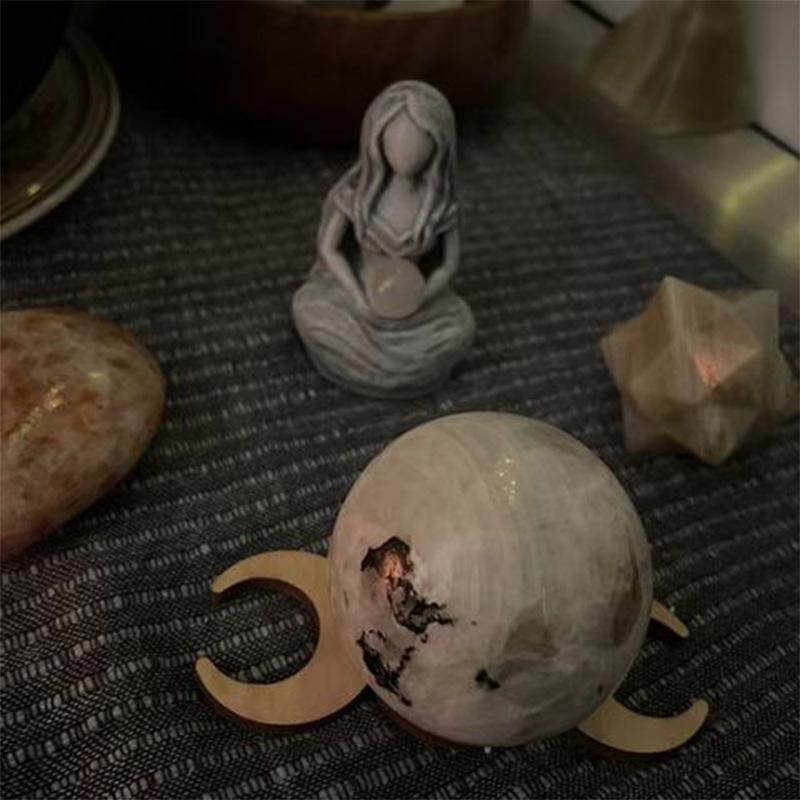 Statuia Zeiței Lunii Figura mitologică grecească Sculptură în rășină Decorațiuni pentru casă