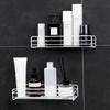 No Drill Bathroom Storage Rack Iron Corner Shower Shelf Durable Shower Organizer  Bathroom