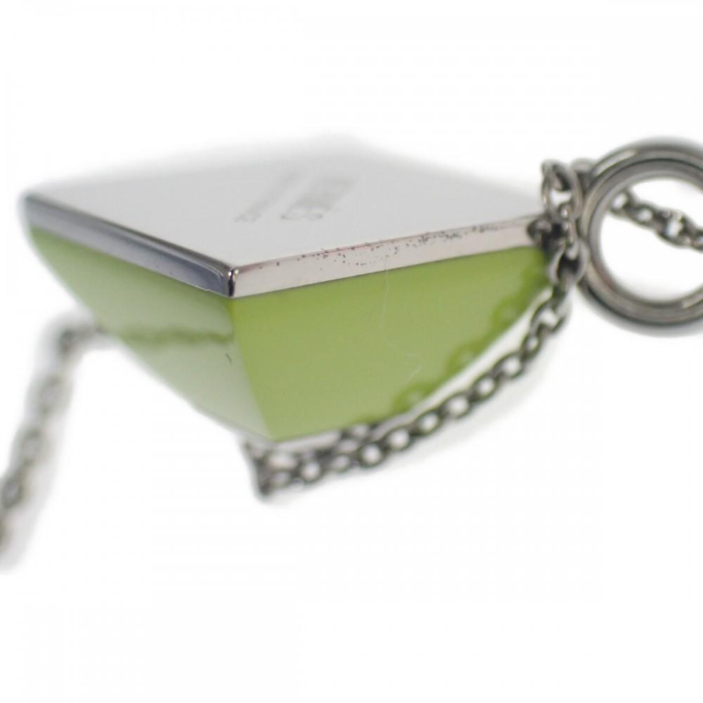 HERMES   Naszyjnik Zielony anyżowy/Srebrny metal Kobiety