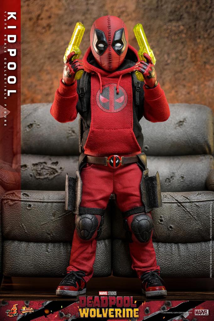 Movie Masterpiece Deadpool Wolverine Kidpool Scale Figure & 1/6