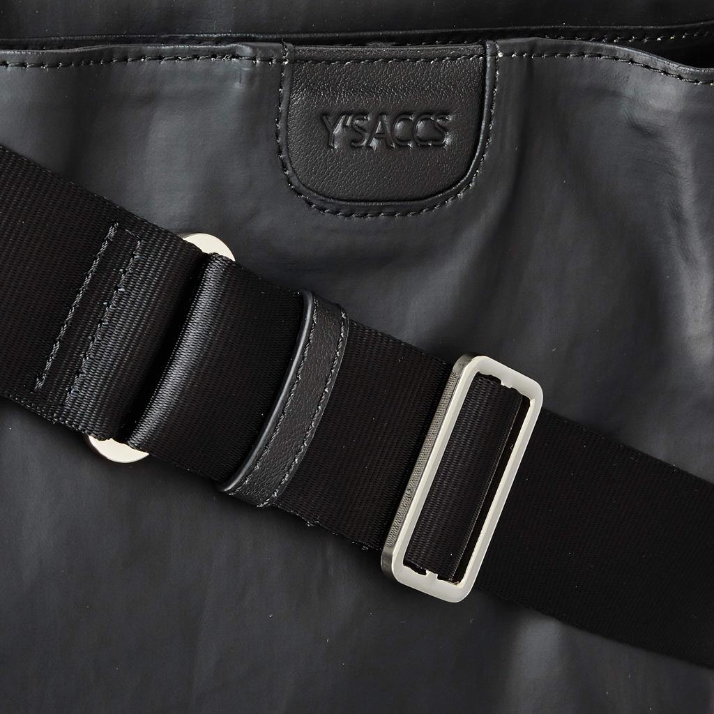 Tote Polyurethane X Cow Simple Black [Isaac] Bag, Leather, 2-way Tote, Women's,