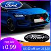 Autocolant Auto Ford Nou 2025 Fierbinte 1 buc 14,5 cm Autocolant Emblema Portbagaj Spate Mașină Emblema Capotă Față Pentru Ford Mondeo Focus Fusio