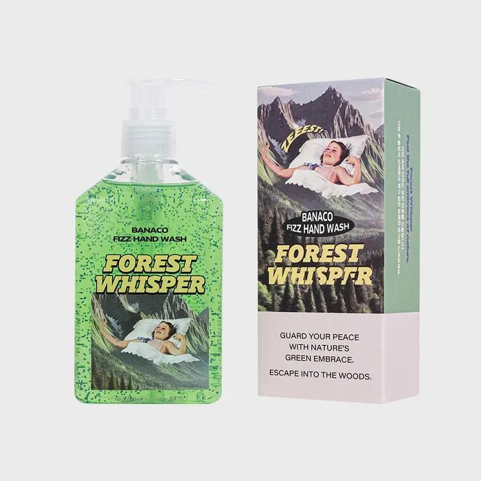 Bananaco Fizz Hand Wash (300ml) Moisturizing Fragrance [Green Note, Oris, Rosemary, Bergamot, Mandarin, Cedarwood]
