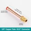 Forged Brass Air Conditioning Copper Pipe Threaded Connector End Feed Coupler Threaded Connector Fitting Flare Pipe