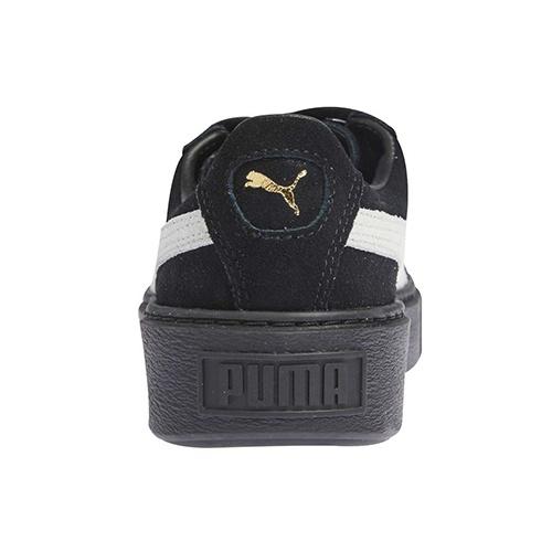 (WMNS) PUMA Suede Platform Core 'Black White' Women's 362223-05