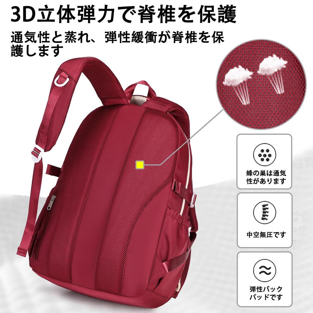 SAIA TIAN School Backpack for Elementary School 35L Large Capacity 3D Back Protection Waterproof Oxford Lightweight Students, [Doctor Recommended],