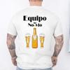 Spanish Unisex Novio Futuro Tees: Back Print Graphic Tops Team Groom Squad Tee 2026 Fashion Bachelor Party Single Farewell T-shirts
