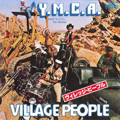 7palcová deska VILLAGE PEOPLE - Y. M. C. A. / The Women VIP2680 CASABLANCA 1978 Japonsko Soul/Funk Použité