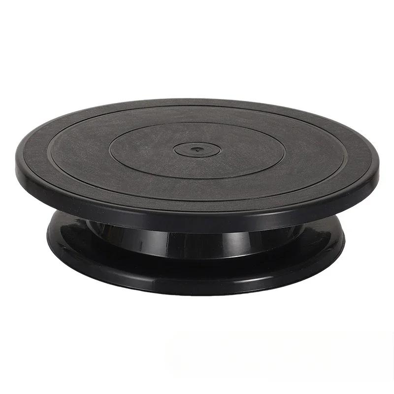 Plastic DIY Cake Mounting Turntable Baking Tool Home Anti Slip Birthday Cake Rotating Table Mounting Table Plastic Baking Tool