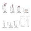 Travel Refillable Bottle Set Spray Lotion Shampoo Shower Gel Tube Bottling Cosmetic Empty Liquid Container Portable Tool
