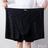Men's Plus Size Breathable Mesh Ice Silk Boxer Briefs for Summer