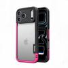 Fashion Heat Dissipation Silicone Frame Case For IPhone 17 Pro Max Air 16 Pro 15 14 Bare-metal Shockproof Camera Protector Cover