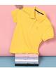 Dámské letní polo tričko s krátkým rukávem - Volný střih, Tištěné logo, Sportovní ležérní tričko z čisté bavlny
