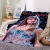 Taylor Swift Performance Blanket Soft Throw Blanket For Home Bedroom Bed Sofa Travel Office Solid Christmas Blanket