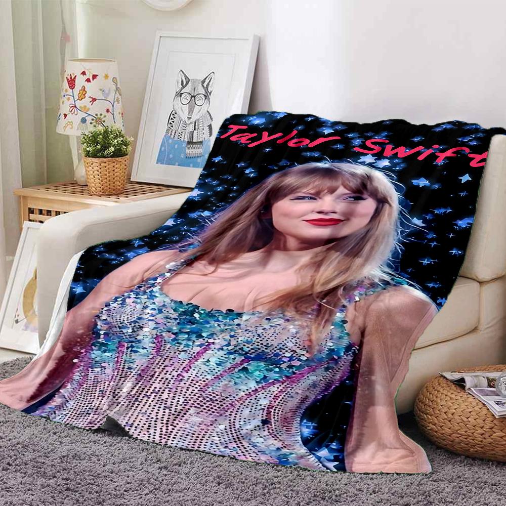 Taylor Swift Performance Blanket Soft Throw Blanket For Home Bedroom Bed Sofa Travel Office Solid Christmas Blanket