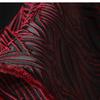 50x145cm Red Terraced Jacquard Fabric Staggered Texture Bump Creative Coat Shirt Skirt Clothing Designer Fabric