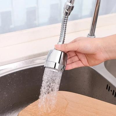 Adjustable Faucet Extension Tube with Dual-mode Water Saving Nozzle and 360 Degree Rotation for Kitchen and Bathroom Sink