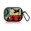 Football Silhouette Earphone Cases Cover Case For Airpods 1 3 Pro Pro3 2 Pro2 4