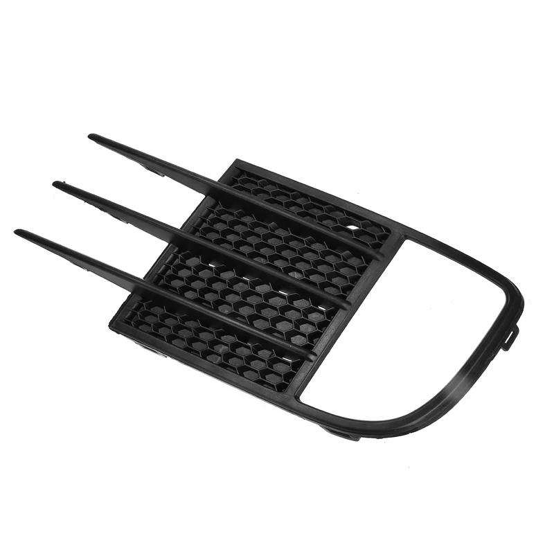 Pair ABS Car Front Bumper Fog Light Grille Cover Fog Light Cover Trim For VW Golf 6 MK6 VI GTI R R20 2008-2013 5K0853665C