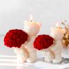 Silicone Candle Making Molds,Bear Epoxy Resin Casting Mold Aromatherapys Candle Soap Making Home Art Crafts Decors