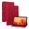 Pro Samsung Galaxy Tab A7 10.4 (2020) (SM-T500 (Pouze Wi-Fi); SM-T505 (LTE)).Pouzdro na tablet z PU kůže s nádherným květinovým embosovaným designem