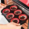 Silicone Bakeware Sets For Oven Flexible Stackable Mold With Mitts Scraper And Brush Silicone Baking Pans Set Dishwasher Safe