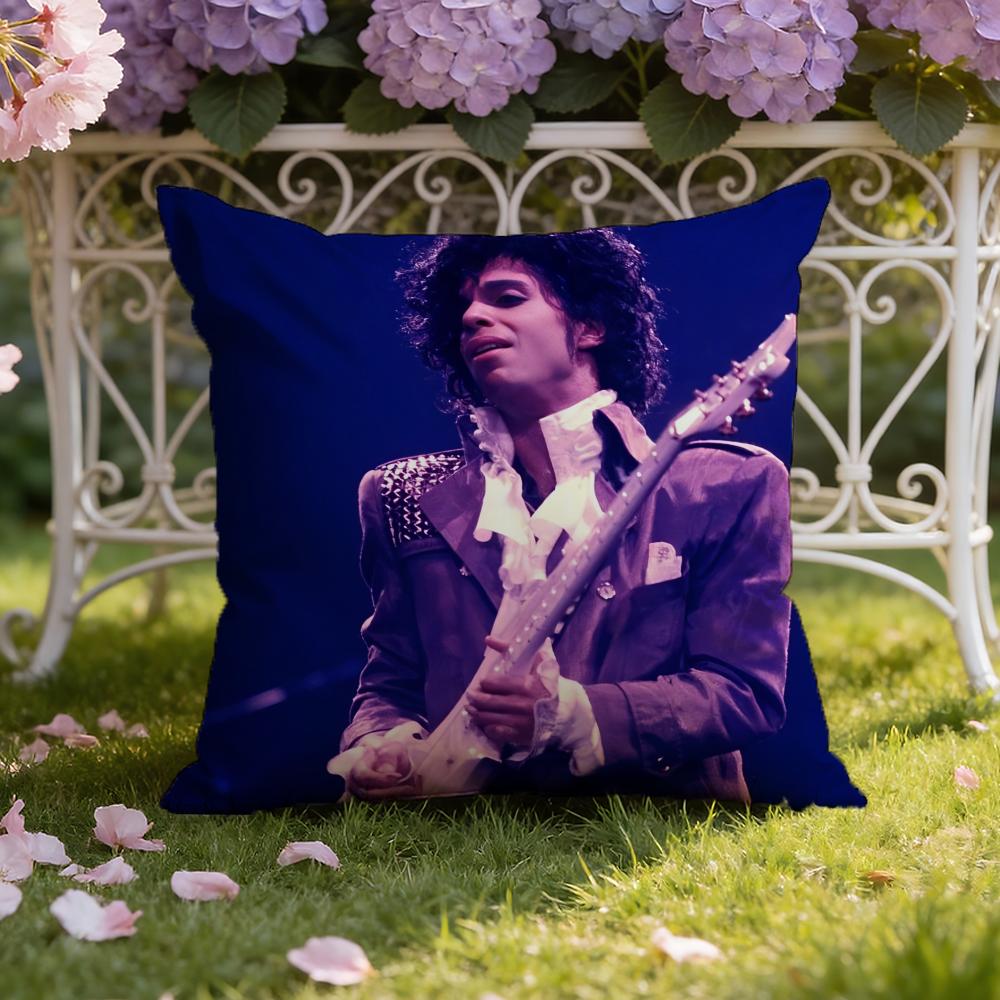 Funny P-Prince Singer Cushion Cover Home & Car Dual-Scene Pillow Cover: Reversible for Premium Comfort