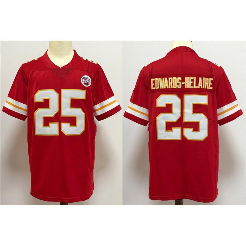 Kansas City Chiefs NFL Koszulka Piłkarska Kibica Oficjalny Styl Mundur Drużyny Męska Damska