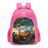 Reflective Strip Large Capacity Backpack - Hilda Series Cartoon Backpack