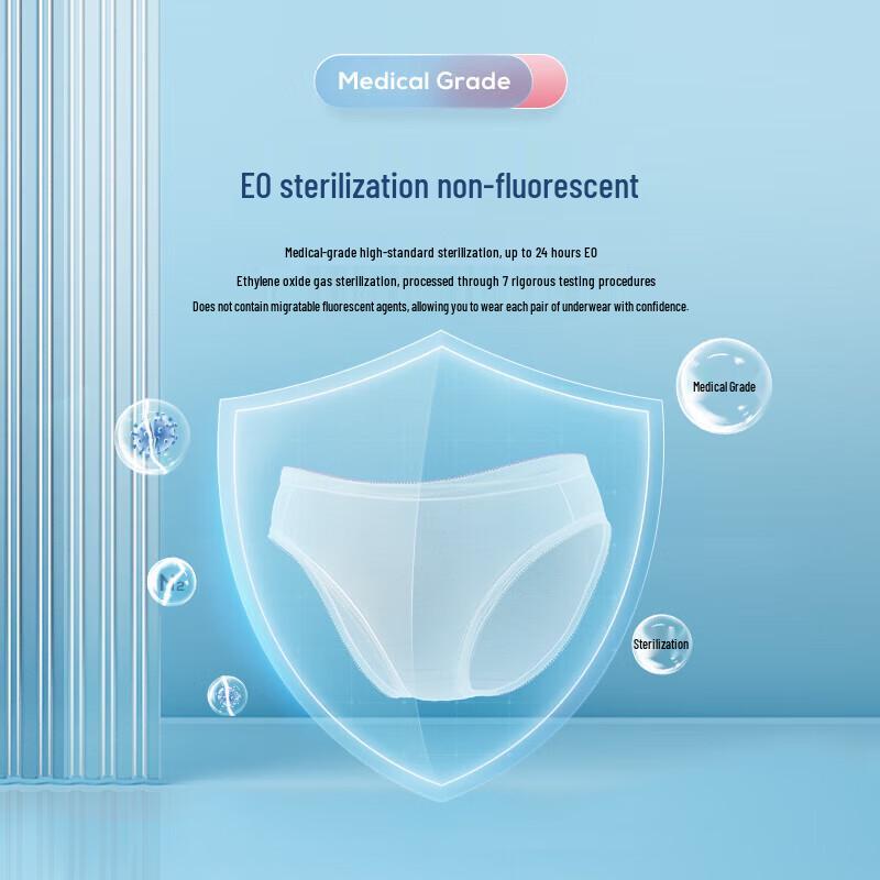 Freego Disposable Cotton Underwear for Women