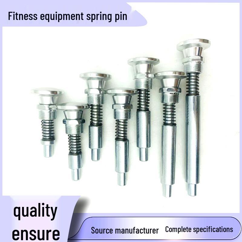 Регулировочная ручка со штифтом-пружиной для фитнес-оборудования Feiniaolong 80mm*10mm (for 45mm outer tube)