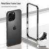 Ultra-Thin Lightweight Metal Frame iPhone 16/15 Pro Case with Seahorse Buckle Design and Heat Dissipation