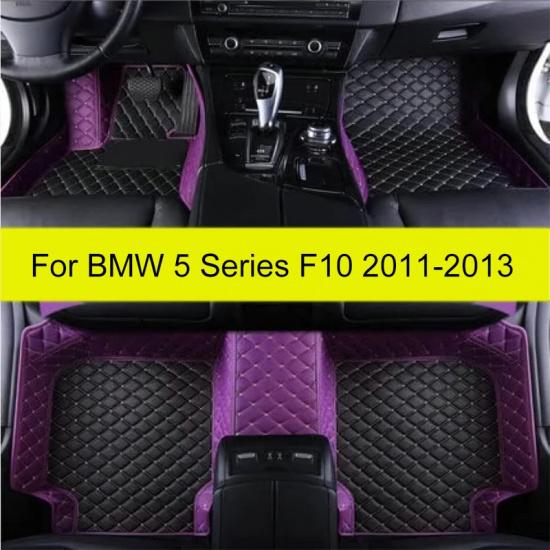 Car Floor Mats for BMW 5 Series F10 523i 535i 520i 528i 530i 2011 2012 2013  Auto Foot Pads Automobile Cover
