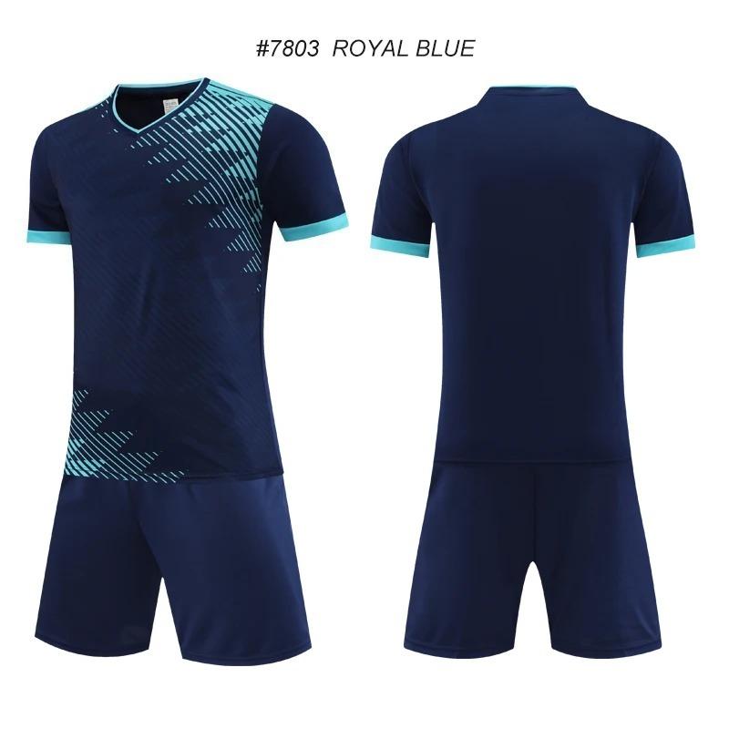 

Football Jerseys Sets Soccer Clothes Survetement Football Uniforms Soccer Training Tracksuit XS