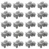 20-Piece Cougar 4x4 MRAP Tank Model Kit, Unpainted, Transport Vehicle Model Set for DIY Craft Enthusiasts (1/700 (8mm))