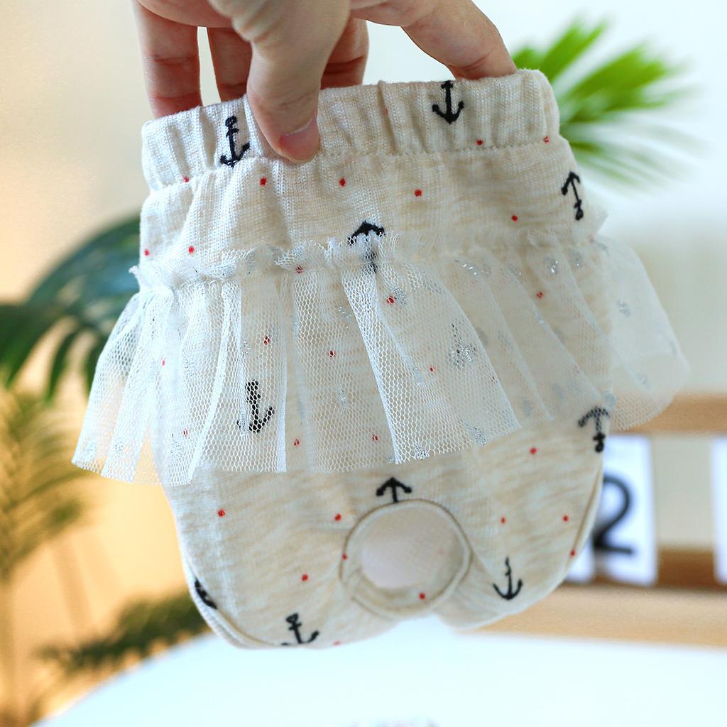 Mädchen Haustier Physiologische Hosen Windeln Einlagen für Hunde Slips für Läufigkeit Hund Unterwäsche Unterhosen Chihuahua Pudel Höschen Shorts