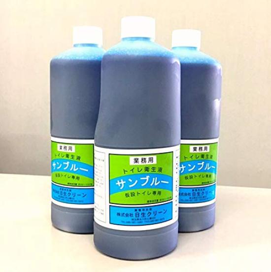 

Nissei Clean Коммерческий Портативный Туалет Личинка Насекомое 1 Набор из 3 Дезодоратор, Sunblue, Профилактика, Репеллент, Литр,