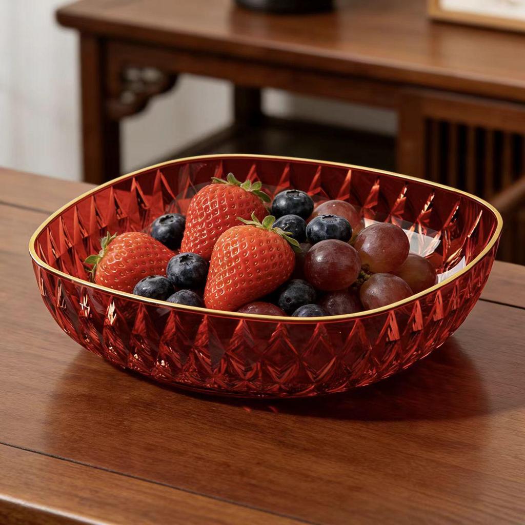 Luxury Fruit and Snack Plate for Living Room or Office Display