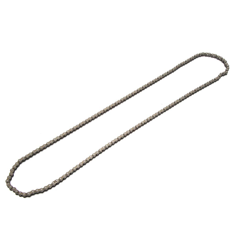 

Motorcycle Chain, Qiilu Roller Chain 25 Sprocket, 25H158Links Stainless Steel Chain Fits 47cc 49cc Pocket Bike Mini Quad ATV Scooter normal