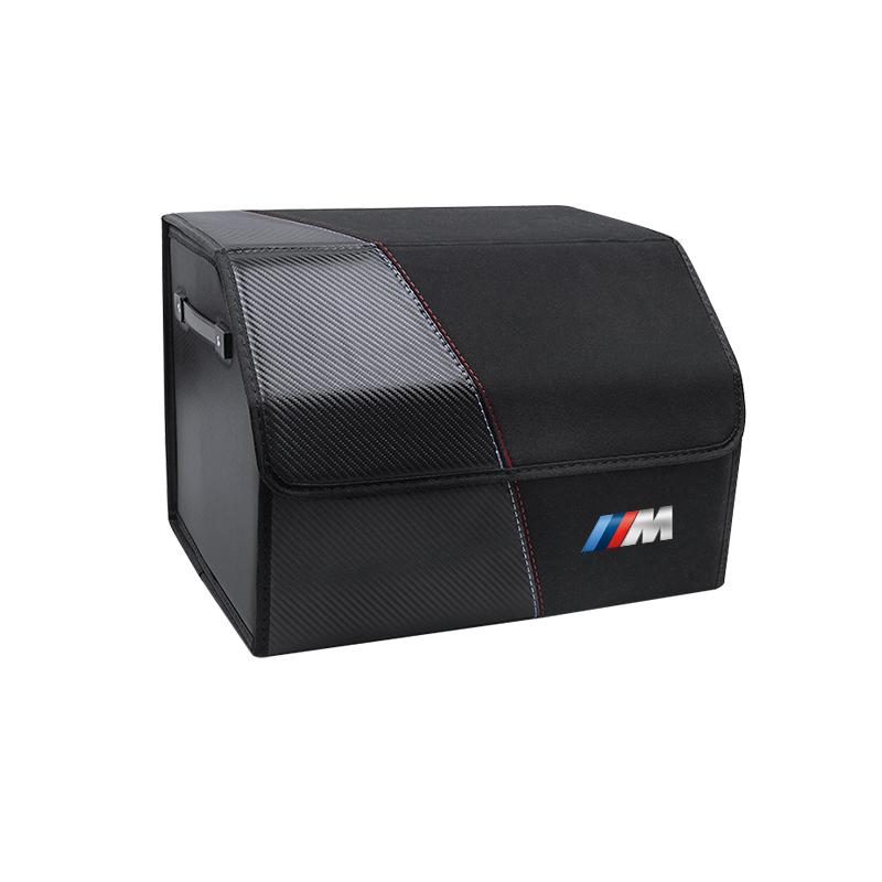 SNLL4 Car Interior Trunk Storage Box Leather Tools Case Anti-scratch High-capacity Bag For BMW M M3 M5 X1 X2 X3 X4 X5 X6 X7 G20 G30 6G