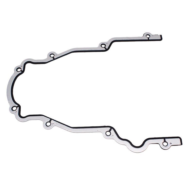 For LS Gen 4 551595 Front Engine Timing Chain Cover Oil Drain Fitting 10AN Twin Turbo W/Gasket Bolt Kit
