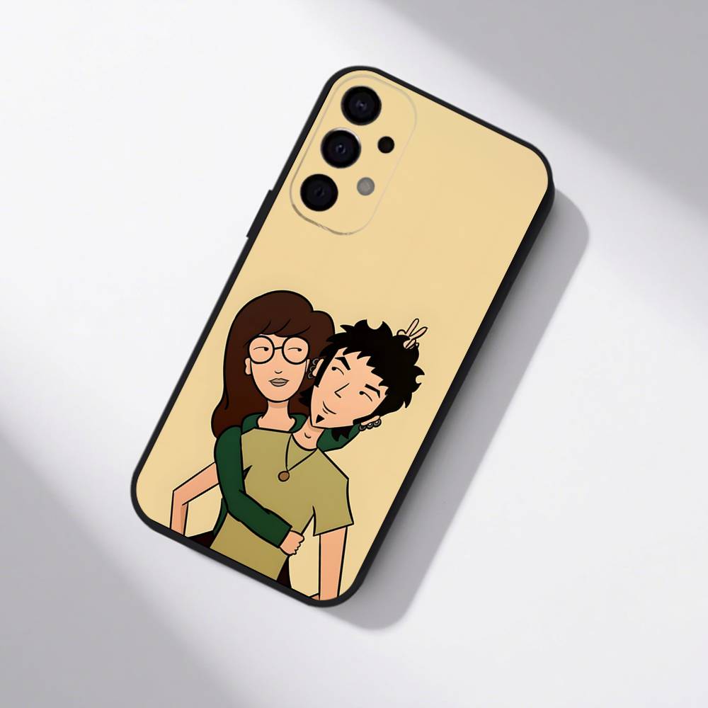 Daria Cool Girl Fashion Phone Case For Samsung S25,S24,S21,S22,S23,S30,Ultra,S20,Plus,Fe,Lite,5G Black Cover