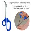 Long Handle Toenail Clippers Scissors 1Pc Nail Cuticle Scissors Stainless Steel  Nail Cutter Scissors Pedicure Manicure Tool