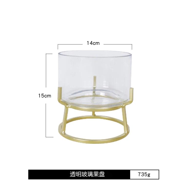 European Style White Ceramics Cake Pan Banquet Golden Metal Display Stand Rectangular Dessert Sushi Plate Decoration Cake Stand