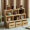 Wooden Storage Cabinet Portable Desk Organizer for Home Decor Office Bedroom